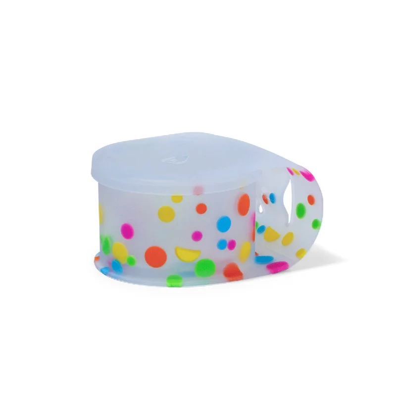 Silipint Silicone 20 oz Polka Dot Go Go Bowl