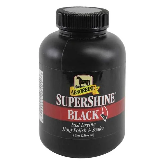 Absorbine Supershine Black Hoof Polisher & Sealer