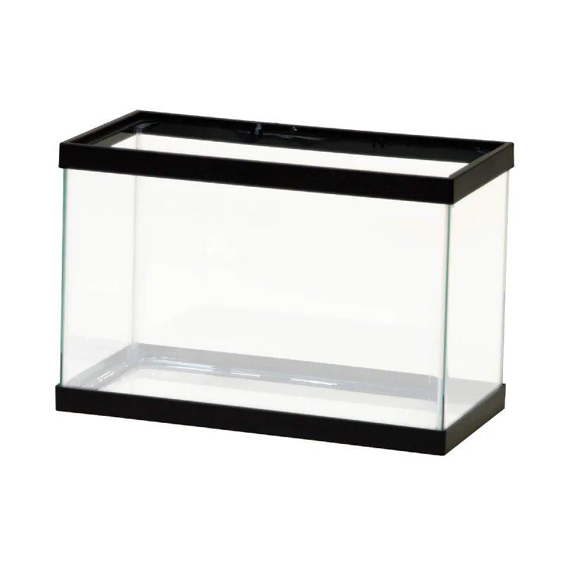 AQUEON ALL GLASS  BLACK AQUARIUM