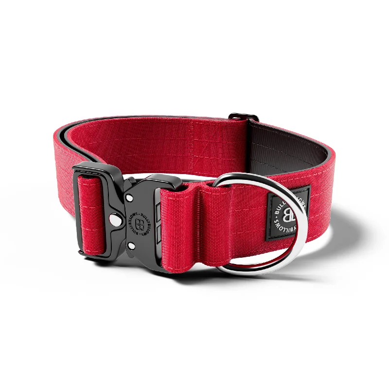 5cm Combat® Collar | NO Handle & Secure Clip - Red