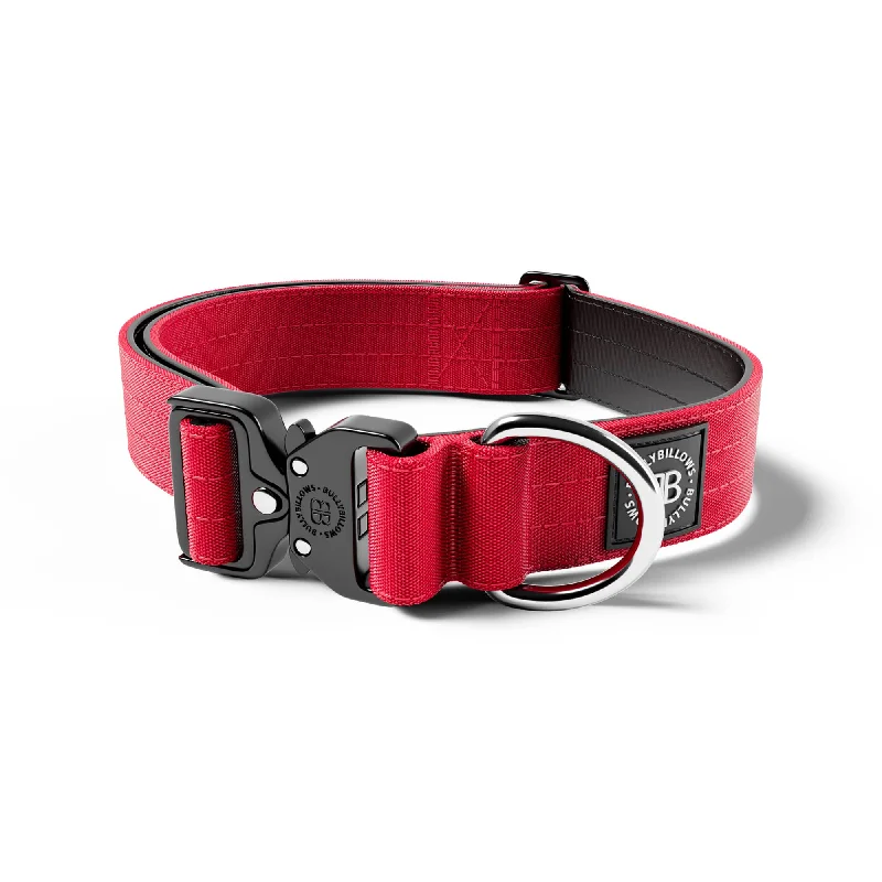 4cm Combat® Collar | Rated Clip - NO HANDLE - Red