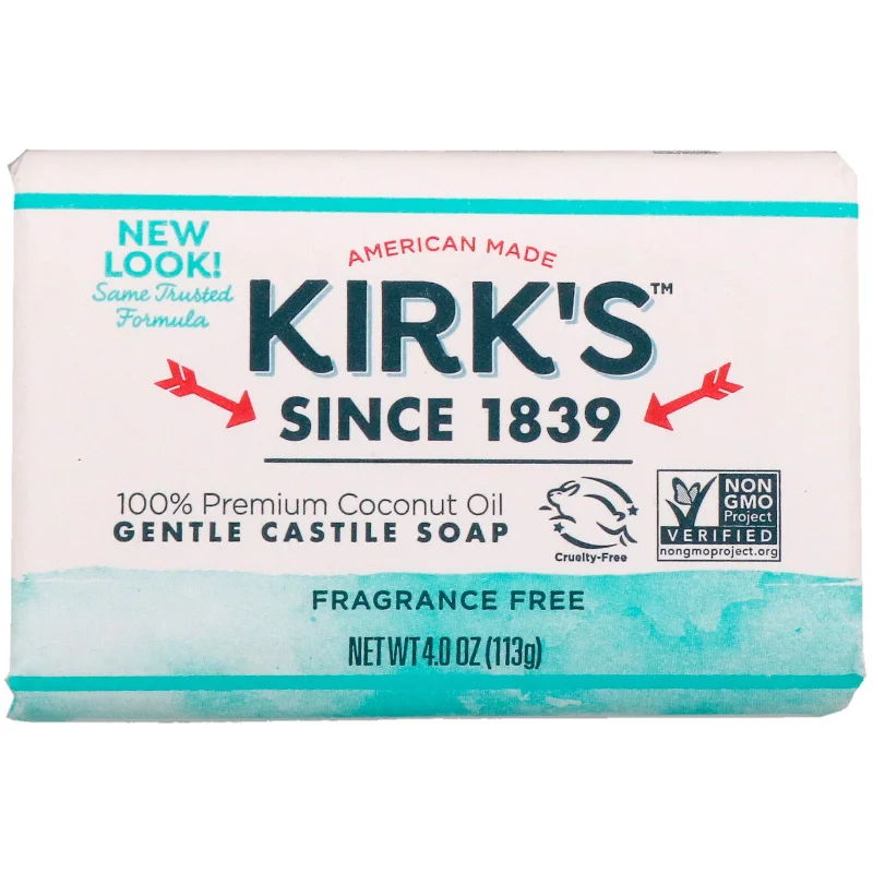 Kirk's Gentle Castile Bar Soap