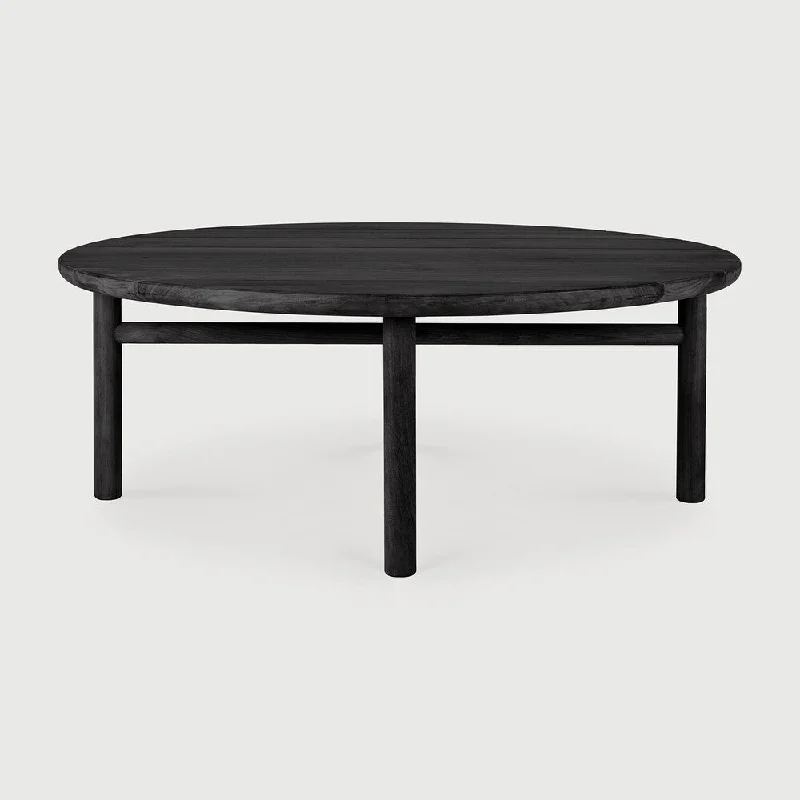 Quatro Outdoor Coffee Table - teak black