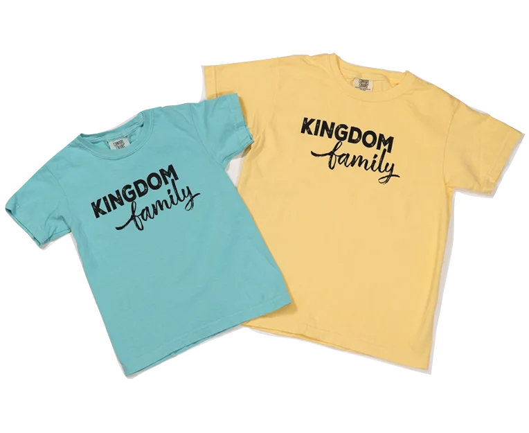 Youth Kingdom Family T-Shirt (Comfort Colors)