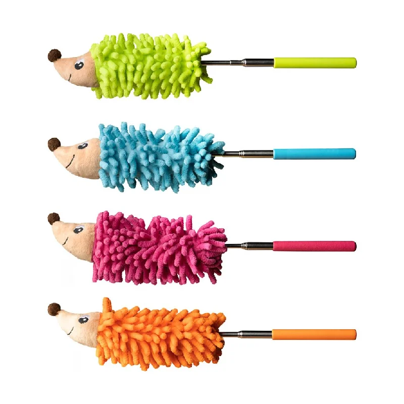 DM Merchandising : Modern Monkey The Ledgehog Extendable Bendable Microfiber Duster - Assorted by style/color. Includes 1 at random