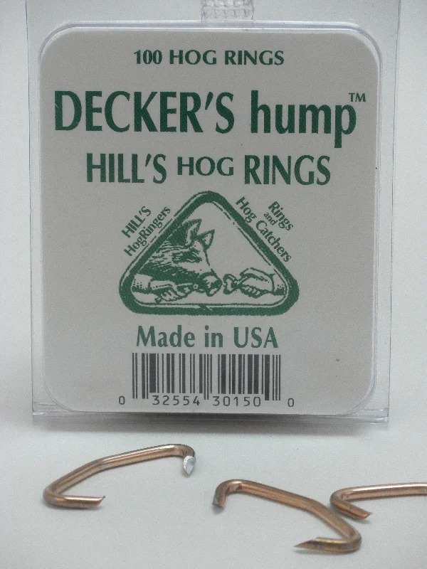 Hill's Hump  Hog Rings, Decker's