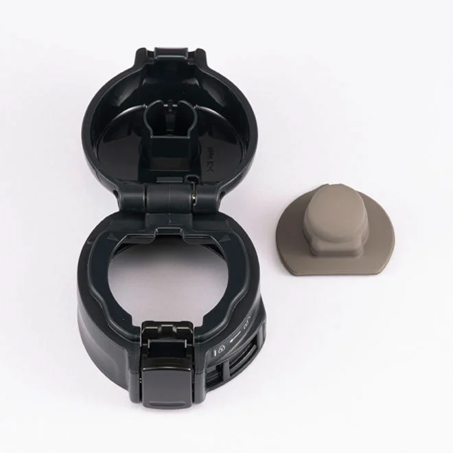 Stopper Cover Set (Black) for SM-SHE48PA (-BA) / SM-SR (-BC) Silky Black **EXCLUDES STOPPER SET