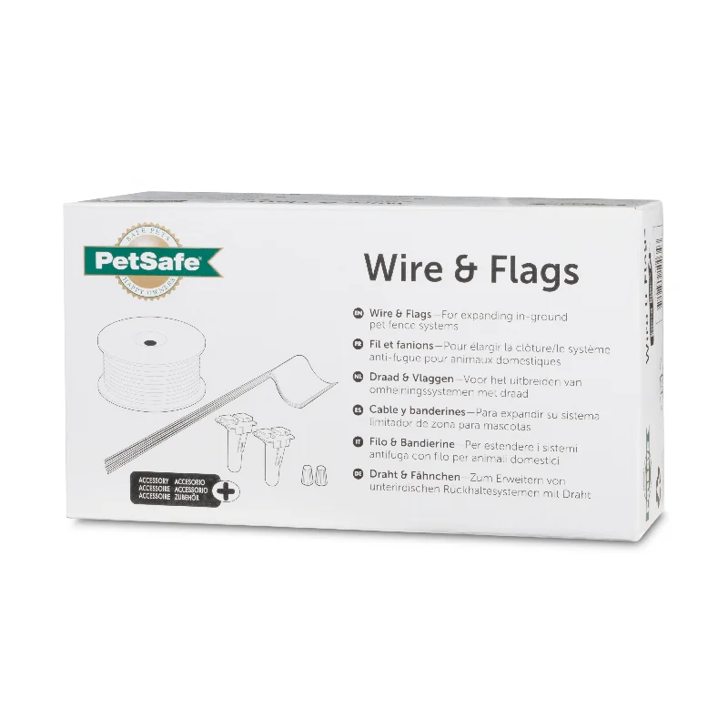 PetSafe Extra In-Ground Fence Boundary Wire & Training Flags