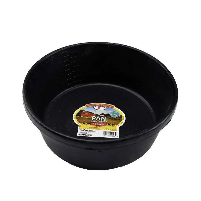 Little Giant Rubber Feeder Dish 3 Gallon