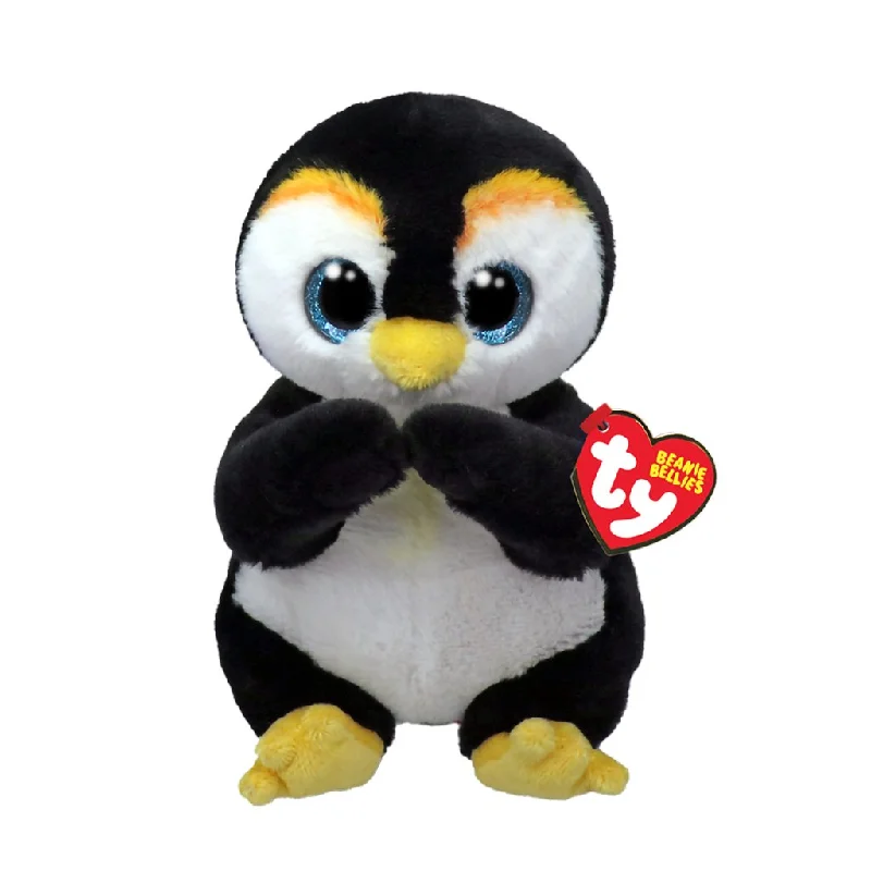 Ty : Beanie Bellies - Neve The Black And White Penguin