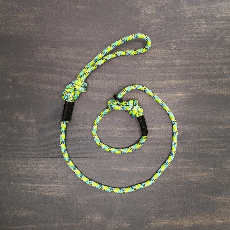 Lime Reflective Slip Lead