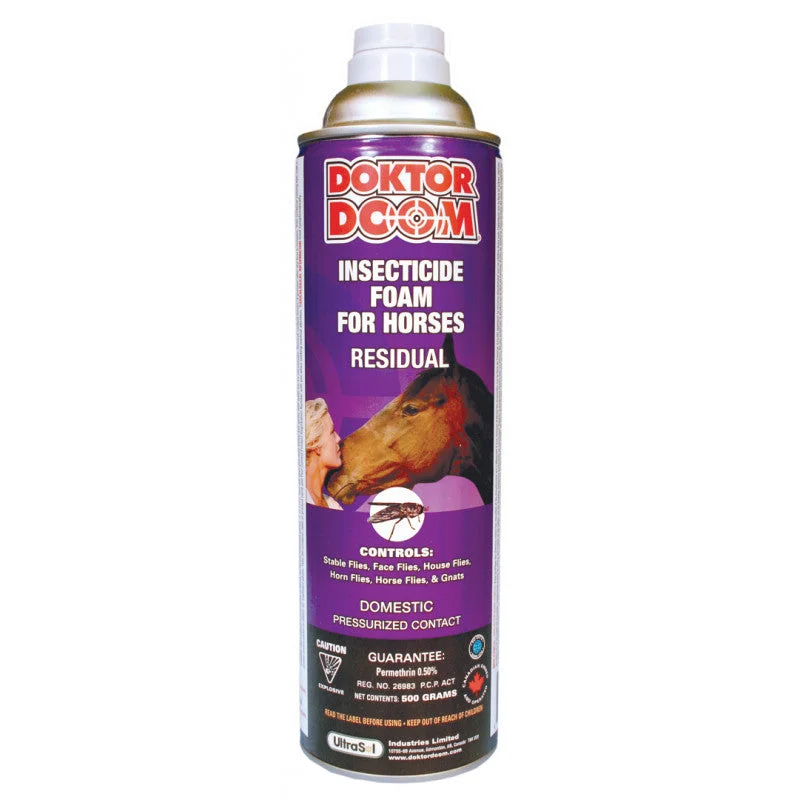 Doktor Doom Insecticide Foam for Horses 500 Grams