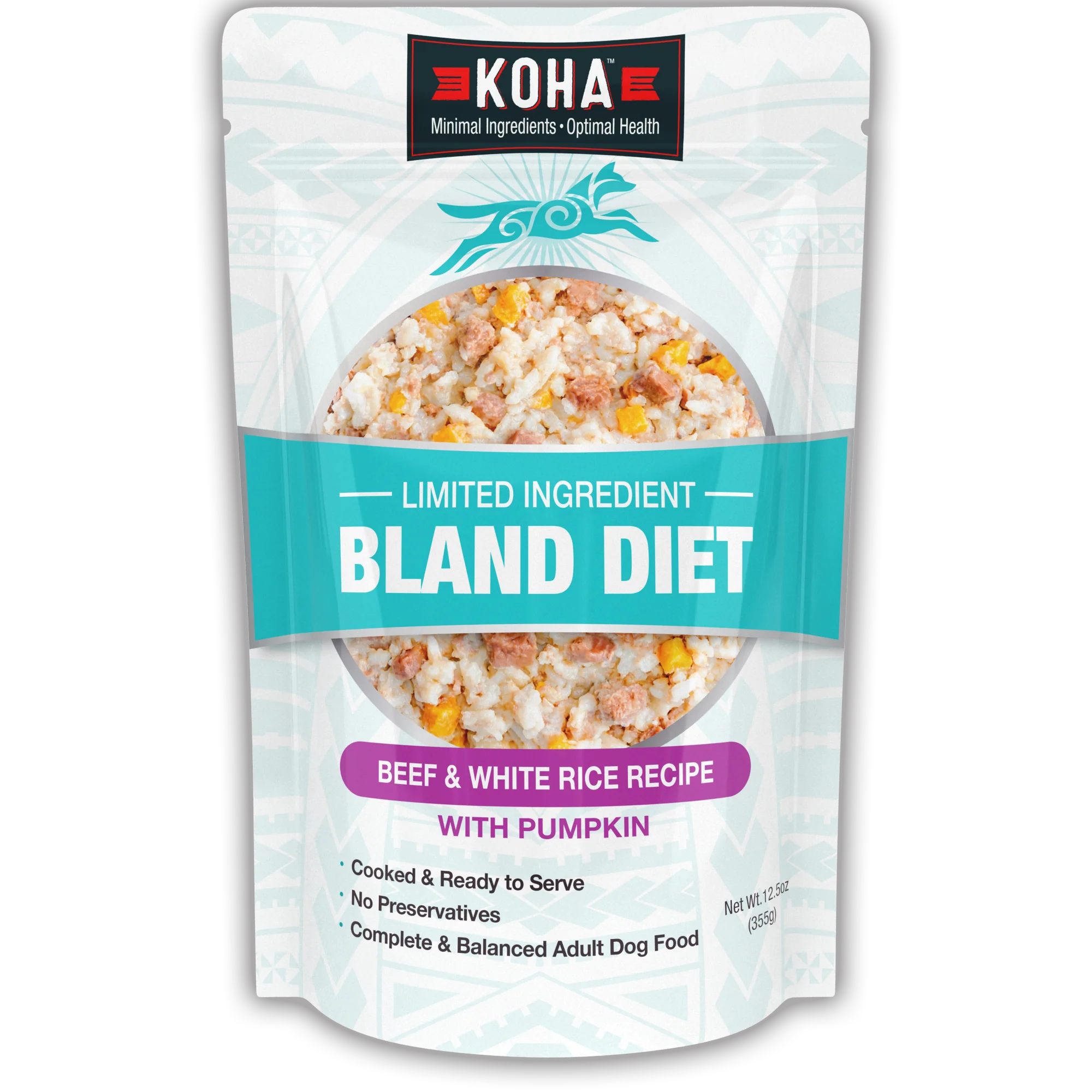 KOHA DOG BLAND DIET BEEF & RICE 12.5