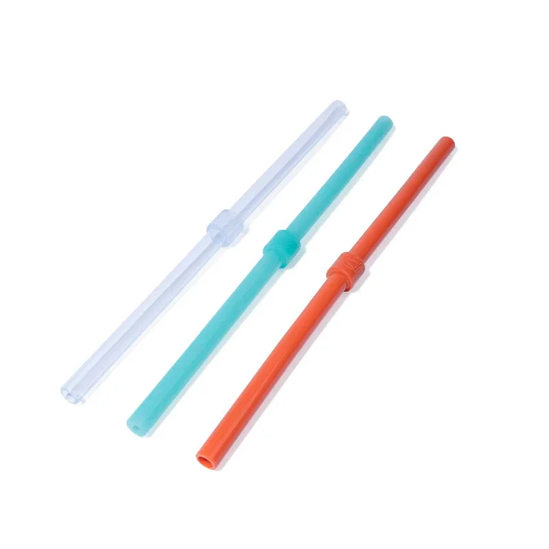 Sale Silipint Silicone 3-Pack Stopper Straws (16, 22 and 32 oz Cups)