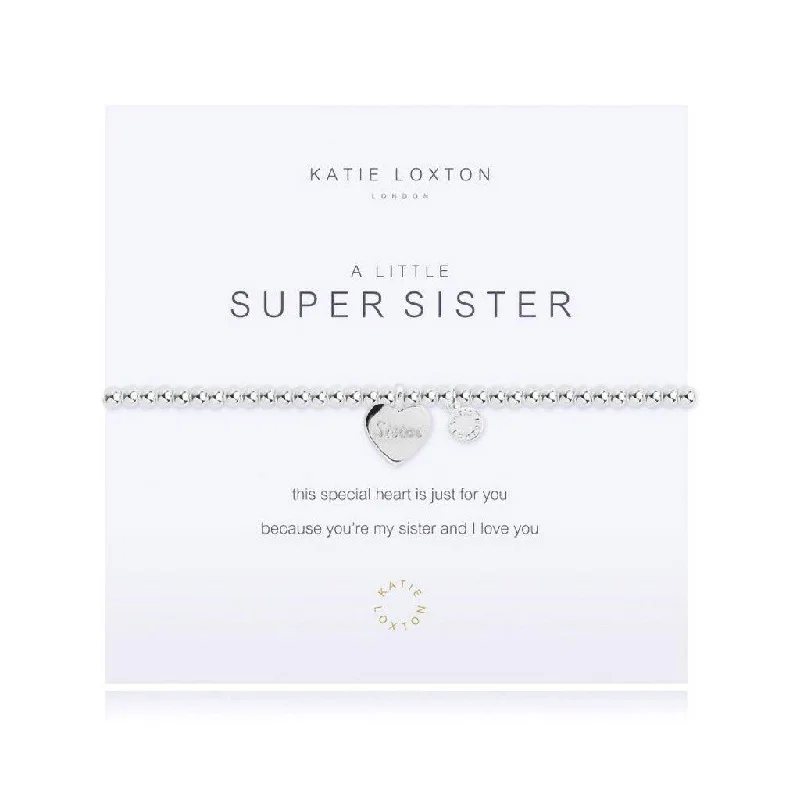 Katie Loxton : A Little Super Sister Bracelet