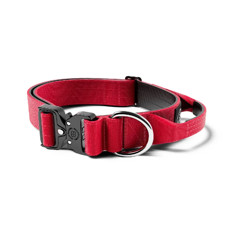 4cm Combat® Collar | Handle & Rated Clip - Red