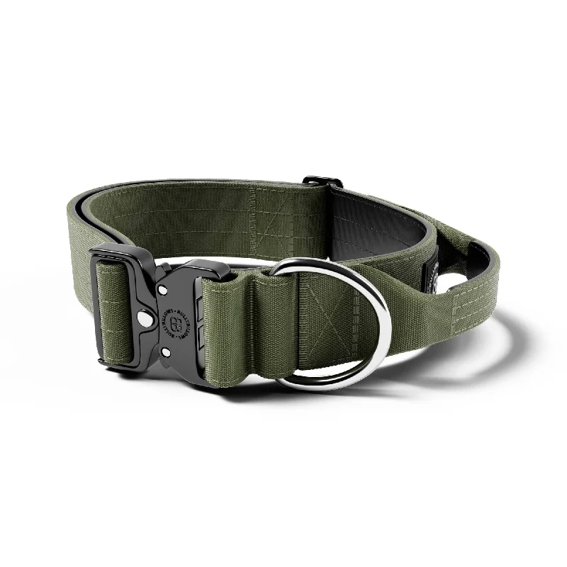 5cm Combat® Collar | With Handle & Secure Clip - Khaki