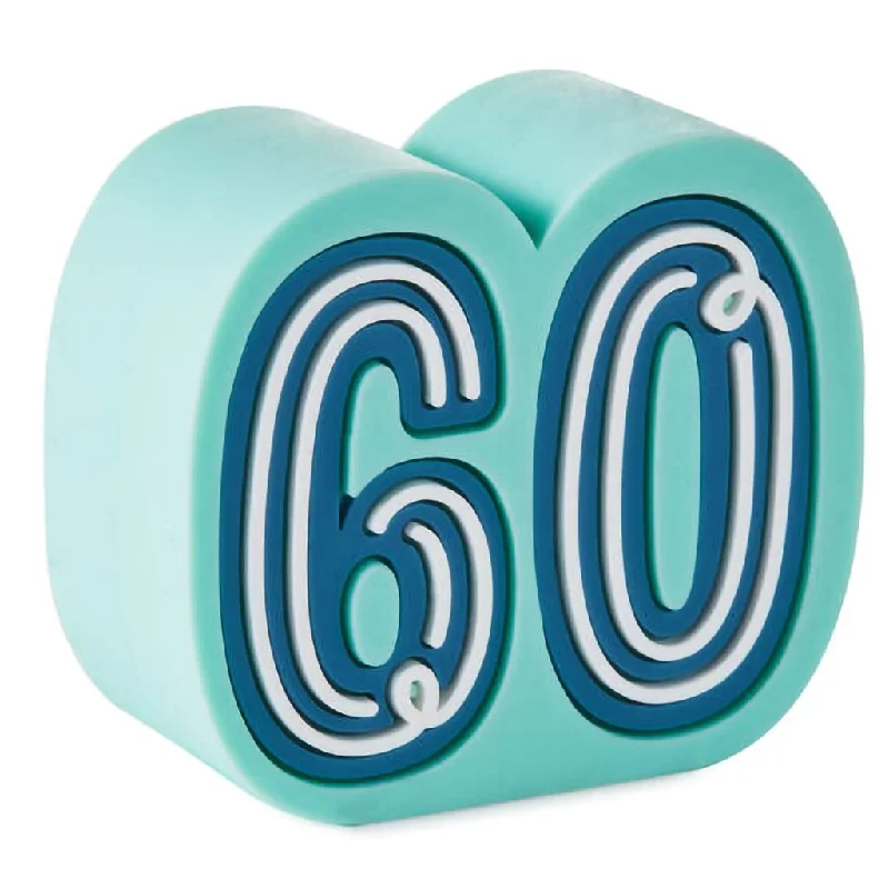 Hallmark : Charmers 60th Birthday Silicone Charm