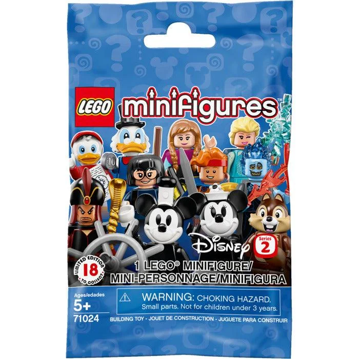 LEGO Disney Minifigures Series 2 Random Bag Set 71024-0