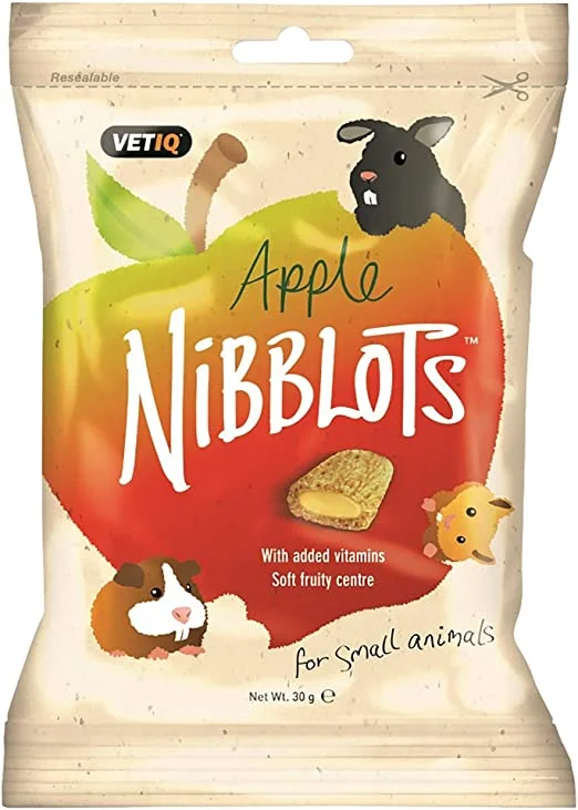 Vet IQ Treats Nibblots, Apple, 30g