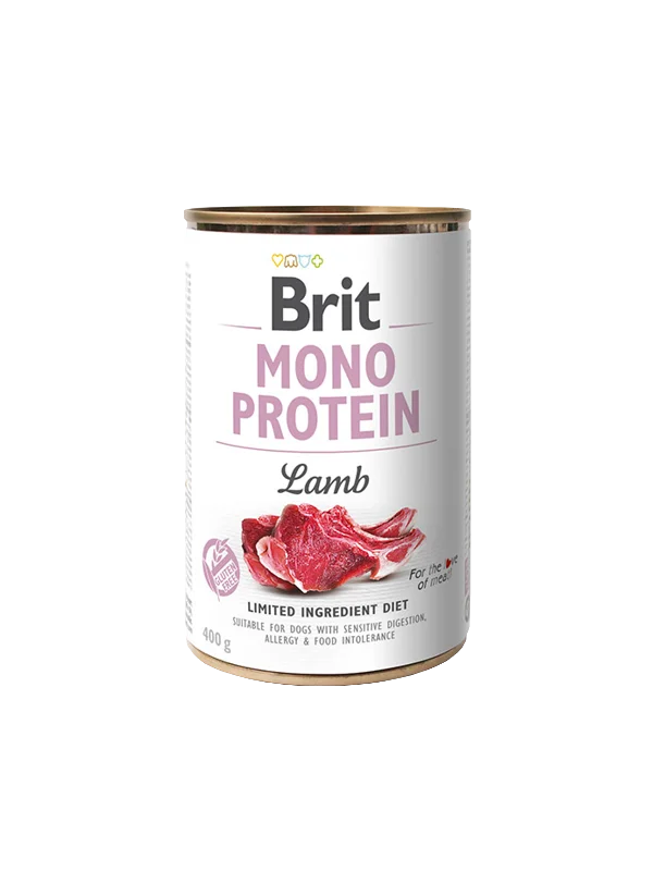 Brit Mono Protein tins 400g - Lamb