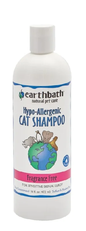 Earthbath Hypo-Allergenic Cat Shampoo 472mL