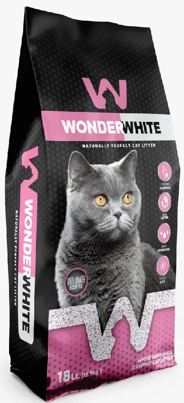 Wonder White Cat Litter, Baby Powder