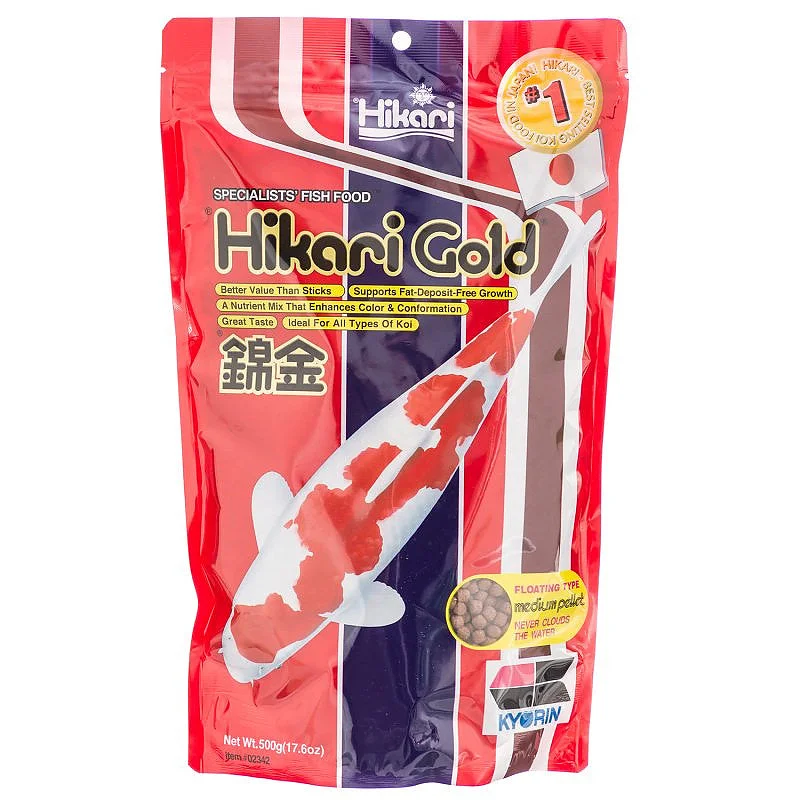 Hikari Gold 17.6oz - Medium Pellet