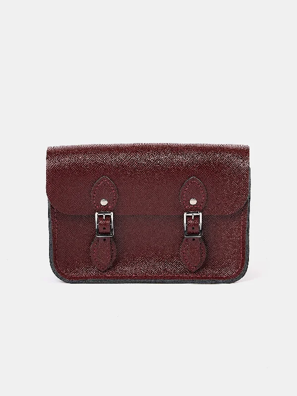 The Little One - Oxblood Saffiano