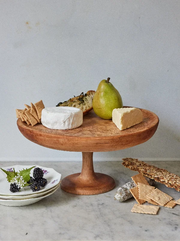 The LOST KITCHEN wooden nibble pedestal