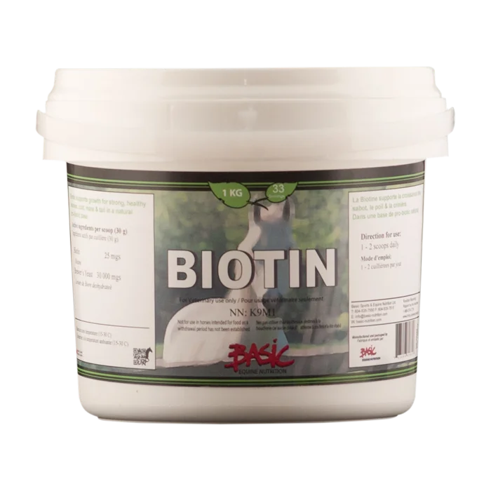 Basic Equine Nutrition Biotin 1KG