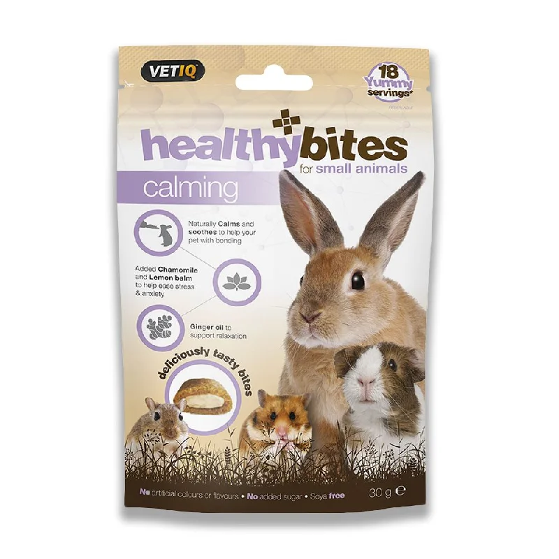 Vet IQ Healthy Bites Treats, Calming, Small Animal, 30g