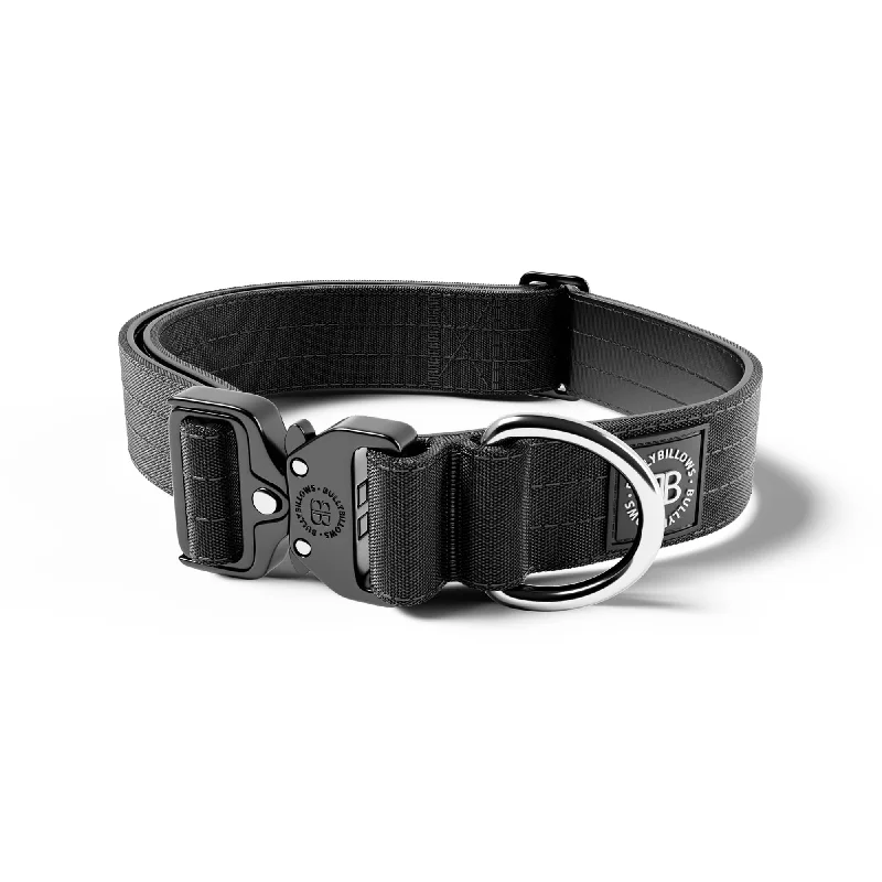 4cm Combat® Collar | Rated Clip - NO HANDLE - Black