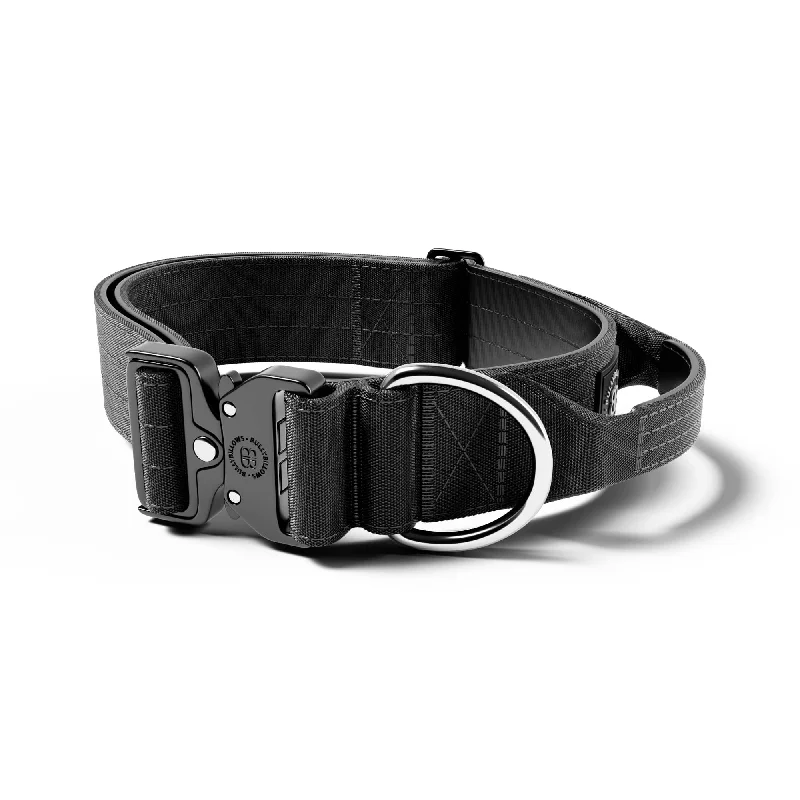 5cm Combat® Collar | With Handle & Secure Clip - Black