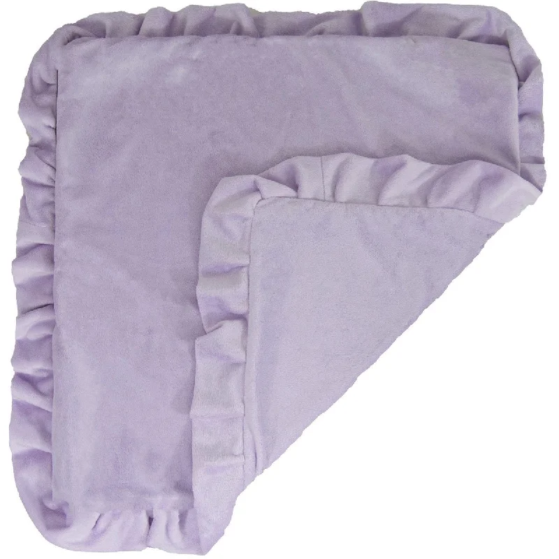 Faux Fur Dog Blanket Lilac