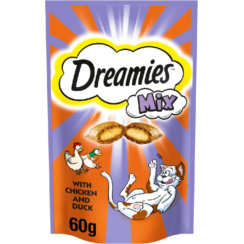 Dreamies | Cat Treats | Chicken & Duck - 60g