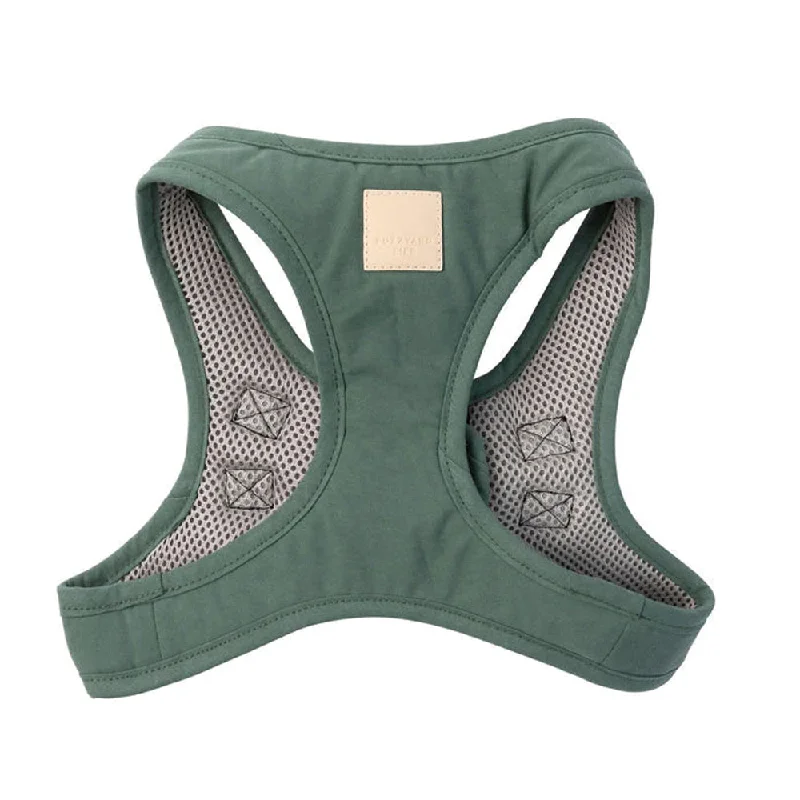 FuzzYard Cotton Step in Dog Harness - Myrtle Green