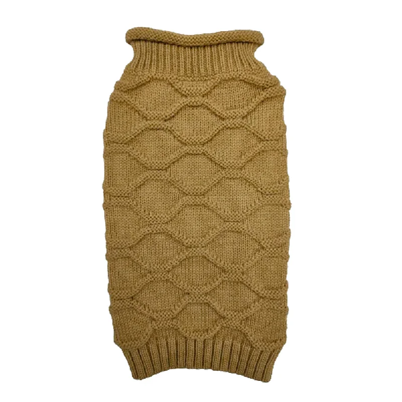 Petstop Dog Jumper - Honeycomb Beige